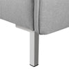Modern Fabric Sofa Bed 3 Seater Click Clack Living Room Recliner Couch Sofa Grey
