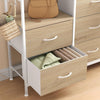 8 Chest of Drawers with Charging Station Bedroom Bedside Cabinet Furniture