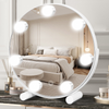 30cm Hollywood Makeup Mirror 360° Rotating with Dimmable LED Light Bulbs Rounds