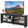 Corner TV Stand 3-Tier Entertainment Center Console Table w/Shelves
