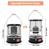 Paraffin Heater Paraffin Lamp Kerosene Stove + Heaters Wicks + Funnel + Gloves
