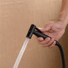 Bidet Toilet Spray Douche Shattaf Shower Head Muslim Hygiene Set,Matte Black