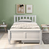 Merax 2 Drawers 3ft Single Wooden Solid White Pine Kids Storage Bed Frame 190x90