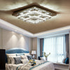 K9 Crystal Chandelier Lamp Square 50cm 48W LED Ceiling Light Pendant Living Room