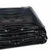 Tarpaulin Heavy Duty Waterproof Cover Roofing Ground Camping Caravan 235GSM Blac