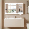 Bathroom LED Mirror Cabinet Demister Sensor Dimmable LED Lights Cupboard