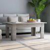 Vintage Coffee Table Square Side End Desk Shelf Indoor Living Room Concrete Grey