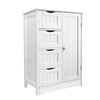 Bathroom Cabinet Shelf Cupboard Storage Drawer Shelve Organizer Rack Mirror Door