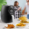 5L Air Fryer Small Sized Classic Type With Knob Ready Alert Family Application