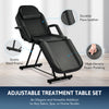 Massage Bed Table Therapy Salon Pedicure Facial Sofa Bed Chair with Stool