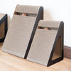 Triangle Cat Scratching Board Interactive Scratcher Pad Cat Toy Grinding Claws