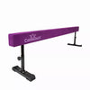 UK 8ft Solid Gymnastics Balance Gym Beam 'WITH ADJUSTABLE HEIGHT LEGS'