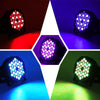 U`King 4 Pack RGB 36 LED Stage Lights with Bag, 72W LED Par Can Light with