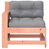 CIADAZ Garden Armrest Sofa with Cushion Solid Wood , Garden Furniture, N4H2