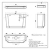 Bathroom Traditional Close Coupled Toilet Pan With Soft Close Seat Cistern WC