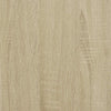 Wall Shelf Sonoma Oak 159x18x66 cm Engineered Wood