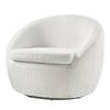Teddy Fabric Swivel Chair Lounge Armchair Rotating Sofa Single Accent Tub Seat