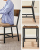 Industrial Drop Leaf Dining Table Extendable Kitchen Small Rustic Metal Folding