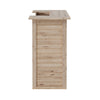 Rustic Pine Wooden Garden Mini Bar Home Drinks Bar Counter Table Reception Desk