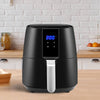 LED Touch 3.8L Air Fryer Power Oven Cooker Oil Free Low Fat Frying Chips Black