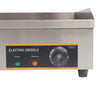 Commercial Electric Large Griddle Flat/Grooved Top BBQ Grill Hot Plate Kitchen