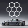 Led Hexagon Lights Customize 7 Grid System Honeycomb Light for Garage Home Lamp