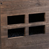 Wooden Cat House Pet Home Cat Cave Outdoor Backyard Shelter Garden Shelf Table