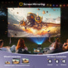 New HY320 Portable Auto Keystone Projector FHD 4K Natvie 1080P Smart Supported