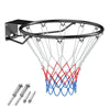 GYMAX 45 CM Basketball Rim Replacement Wall Mounted Basketball Hoop