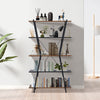 5Tier Vintage X-Shaped Shelf Bookcase Storage Rack Stand Plant Display Bookshelf