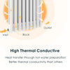 Vertical Radiator 1800 Black Flat Panel Central Heating Tall Upright Modern Rads