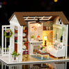 DIY Miniature Dollhouse Kit Realistic Mini 3D Wooden House Room Craft For Gift