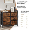 Vintage Chest of Drawers 6 Storage Drawers Bedroom Furniture Bedside Table