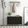 5-Drawer Dresser Tower Fabric Modern Dresser Chest of Drawers Storage Organizer