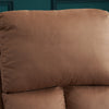 PU Leather Recliner Chairs with Cup Holders Push Back Reclining Sofa Living Room
