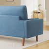 Velvet Sofa with 2 Pillows 2/3 Seater Modern Couch Love Seat Settee Home Office