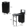 Large Makeup Trolley Case on Wheels Mobile Beauty Station Vanity Hairdressing UK