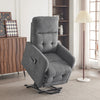 Electric Rise Recliner Chair Sofa Upholstered Armchair with Control for Disabled