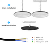 10 PACK 500W UFO LED High Bay Light Shop Industrial Commercial Factory Warehouse