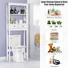 Over The Toilet Bathroom Storage Shelf Space-Saving Organizer with 2 Drawers