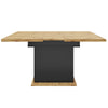Extendable Dining Table with Hidden Storage Space Telescopic Table Kitchen Table