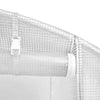 Greenhouse with Steel Frame White 32 m² 16x2x2 m vidaXL