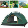 3-4 Man Automatic Instant Double Layer Pop Up Camping Tent Waterproof Outdoor UK