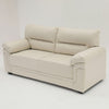 Italians 2/3 Seater Sofa Couch Settee Padded Arm Seat Furniture, Beige