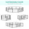 Heavy Duty Puppy Play Pen, 12 Panels Pet Exercise Pen, for Indoors, Outdoors