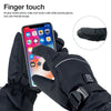 4000mAh Electric USB Heated Gloves Rechargeable Touch Screen Men Motorcycle Gear