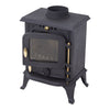Fireplace Cast Iron Heater Home Log Burning Flame Effect Living Room Stove 4500W