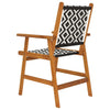 Garden Chairs 8 pcs Solid Acacia Wood vidaXL