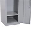 Tall Industrial Cabinet Vintage Narrow Locker Metal Storage Cupboard Retro Door