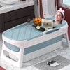 Folding Bathtub Portable Adult Child Bath Tub Warm Spa Household Soaking Barrel